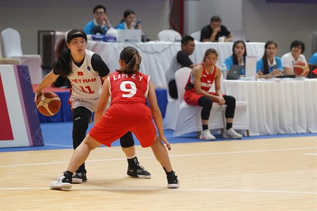 Thắng nhẹ Singapore, ĐT bóng rổ nữ Việt Nam chia tay SEA Games 32 2