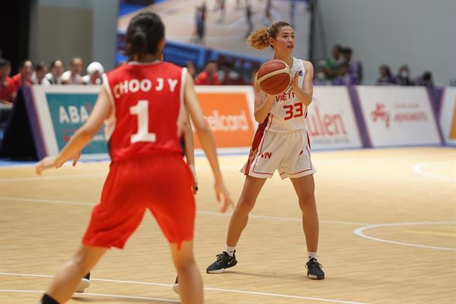Thắng nhẹ Singapore, ĐT bóng rổ nữ Việt Nam chia tay SEA Games 32 5